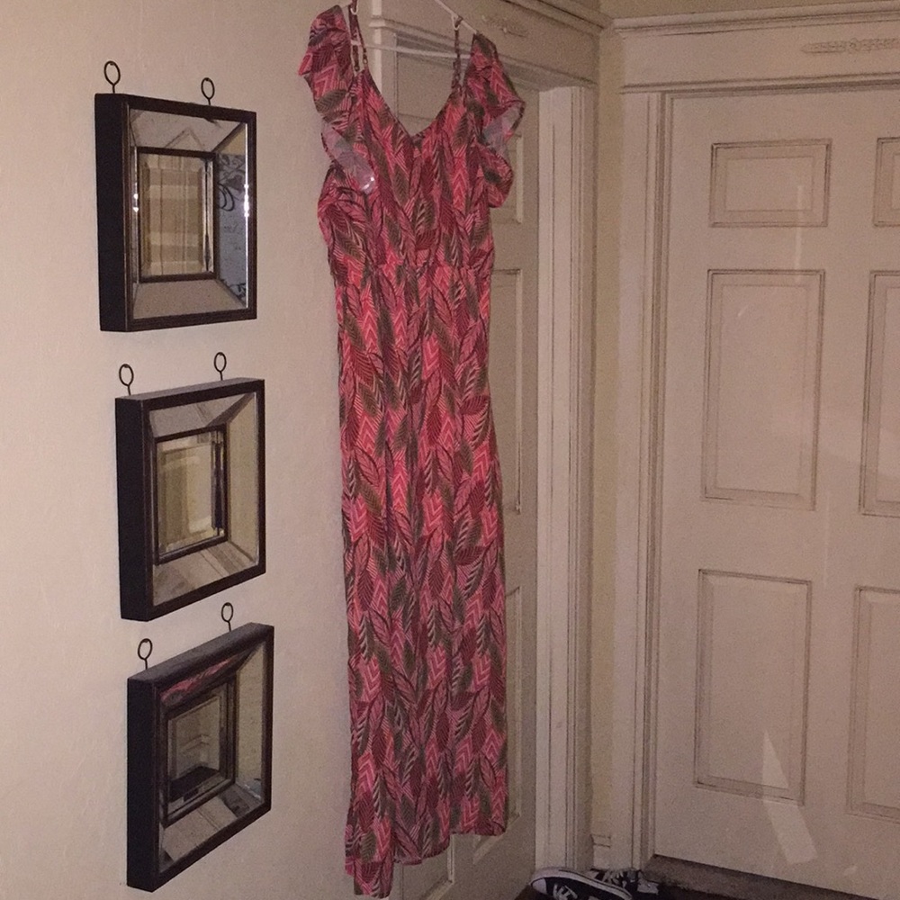 Orange sundress